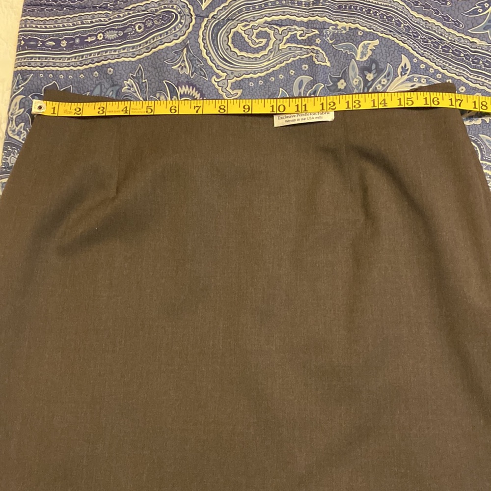 🦋 Pendleton brown skirt size 14 - Picture 7 of 8